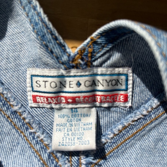 (M) Vintage Women’s Denim Overalls - Picture 3 of 5